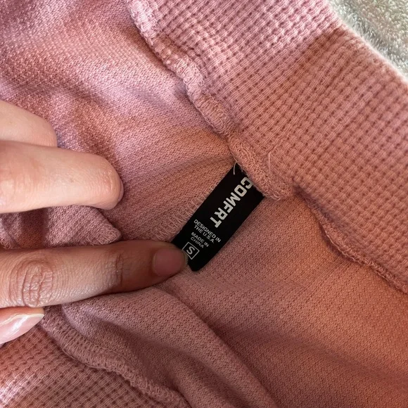 Comfrt Waffle Knit Lounge Set - Picture 6 of 6